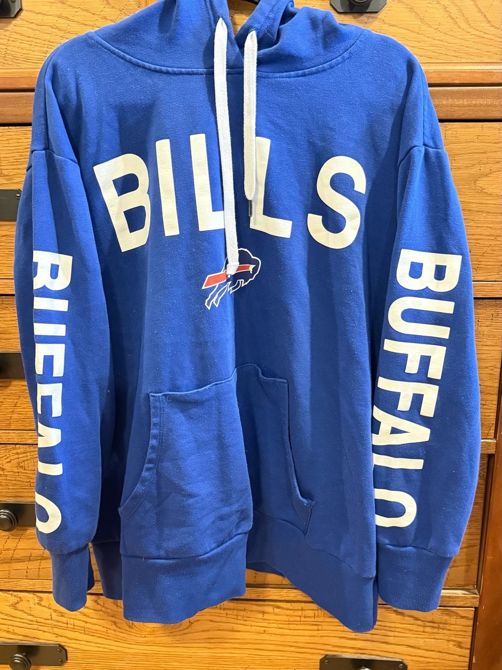 NFL Buffalo Bills Royal Blue Crewneck Hoodie